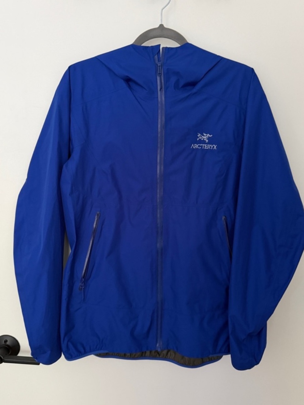 Arc'teryx Royal Blue Hooded Utility Shell Jacket